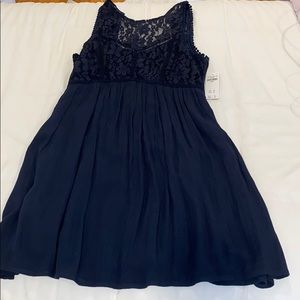 Navy blue dress
